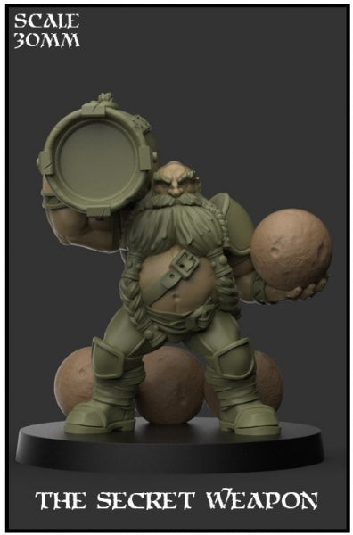 Yedharo Model Kit: Fantasy Football - The Secret Weapon (30mm Scale)
