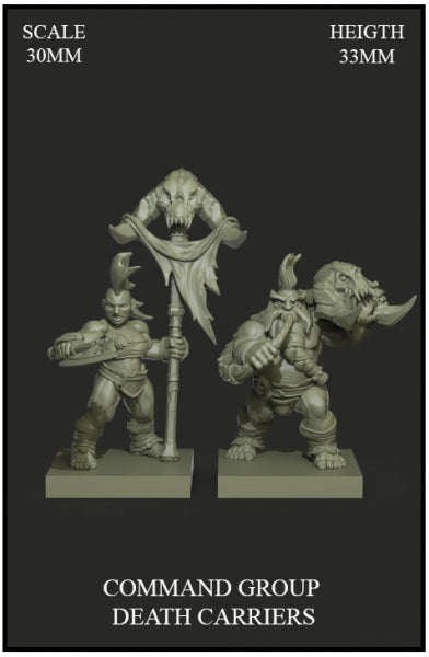 Yedharo Model Kit: Command Group Death Carriers (30mm Scale)