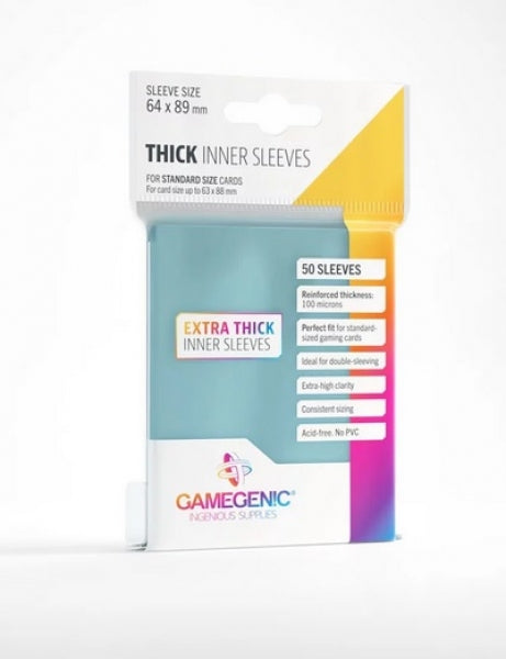 Gamegenic: Thick Inner Sleeves (50)