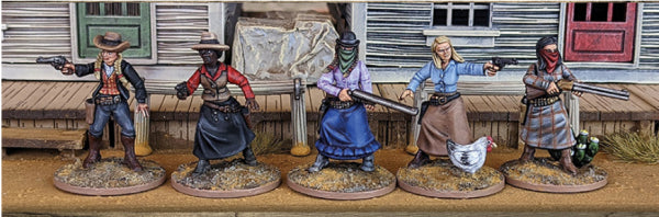 Dead Man's Hand: Gunfighters II - The Ladies (Plastic)