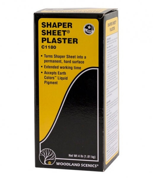 Woodland Scenics: (Terrain Accessories) Shaper Sheet Plaster (1/2 Gal)