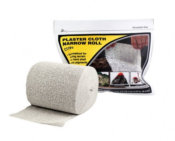 Woodland Scenics: (Terrain Accessories) Plaster Cloth 5 Sq Ft Roll