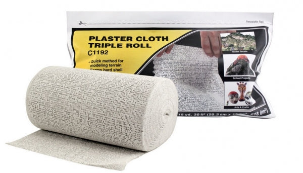 Woodland Scenics: (Terrain Accessories) Plaster Cloth 30 Sq Ft Roll