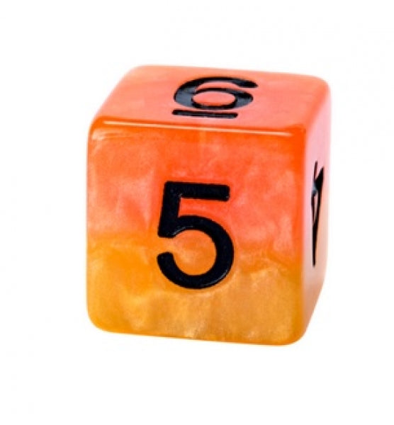 12d6 Dice Set - Phoenix