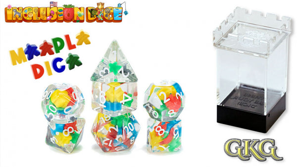 Inclusion Dice: Meeple Dice (7)