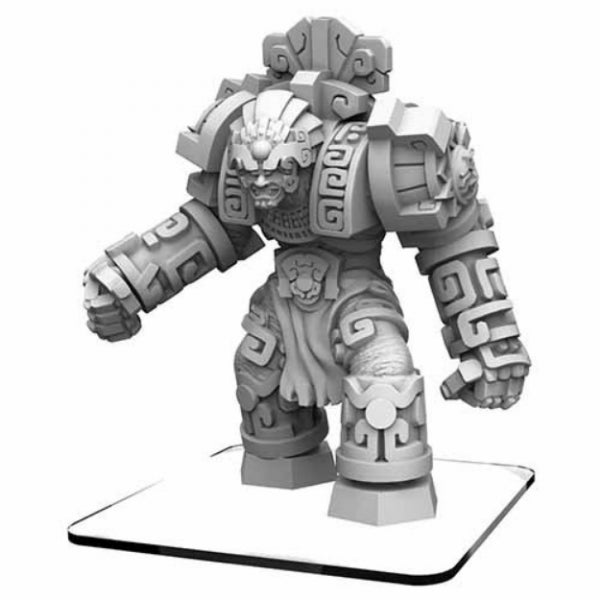 Monsterpocalypse: Warden of Teocali – First Guardians Monster (metal/resin)