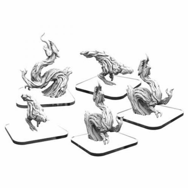 Monsterpocalypse: Shamblers and Bramble Hunters – Ancient Ones Unit (metal)