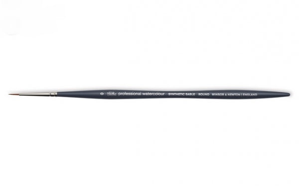 Winsor & Newton: Professional Water Color Synthetic Brush - Round #0