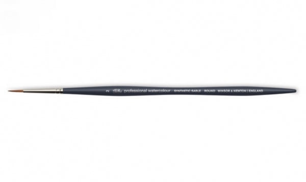 Winsor & Newton: Professional Water Color Synthetic Brush - Round #2