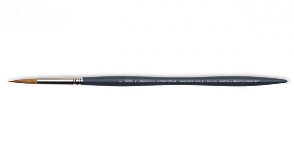 Winsor & Newton: Professional Water Color Synthetic Brush - Round #8