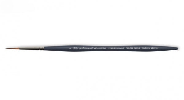 Winsor & Newton: Professional Water Color Synthetic Brush - Pointed Round #4