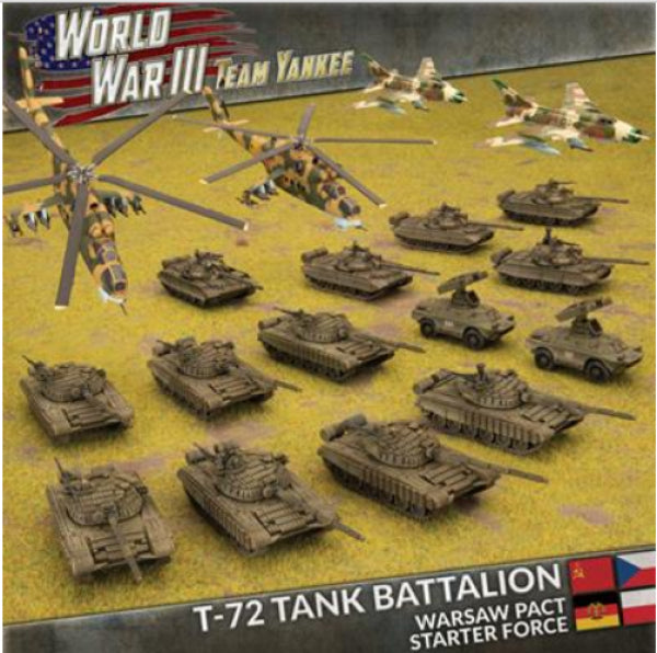 Team Yankee: World War III - Warsaw Pact Starter Force T-72 Tank Battalion