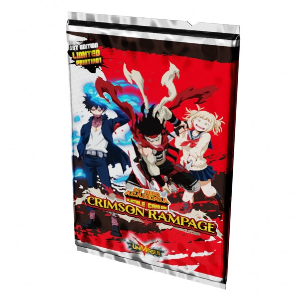 My Hero Academia Collectible Card Game: Series 2 - Crimson Rampage Booster Pack (1)