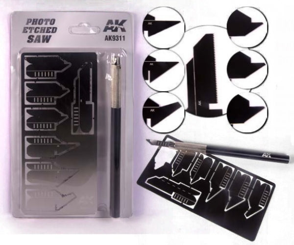 AK-Interactive: Photo Etched Saw Set