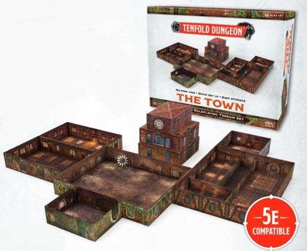 Tenfold Dungeon 3D Terrain: The Town