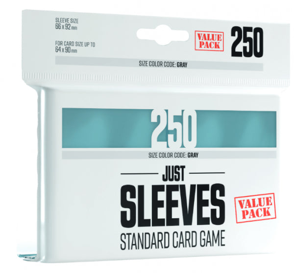 Gamegenic: Just Sleeves Value Pack Clear (250)