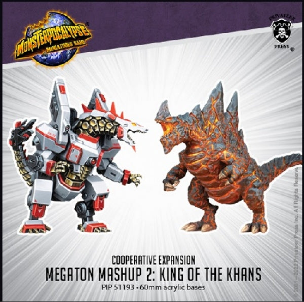 Monsterpocalypse: Megaton Mashup 2 - King of the Khans Expansion (metal/resin)