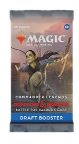 Magic the Gathering CCG: Commander Legends- Battle for Baldur's Gate Draft Booster Pack (1)