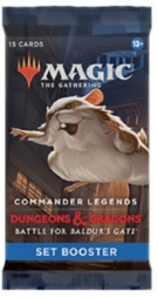 Magic the Gathering CCG: Commander Legends- Battle for Baldur's Gate Set Booster Pack (1)