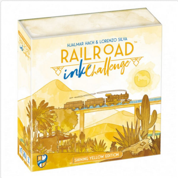 Railroad Ink: Challenge - Shining Yellow