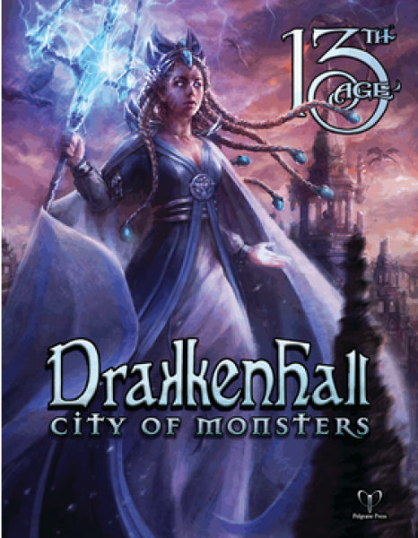 13th Age RPG: Drakkenhall - City of Monsters
