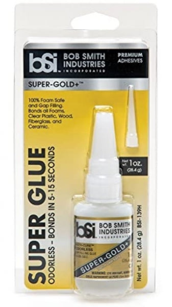 ArmsKeeper Glues: Super-Gold Odorless Foam Safe Super Glue (1 oz)