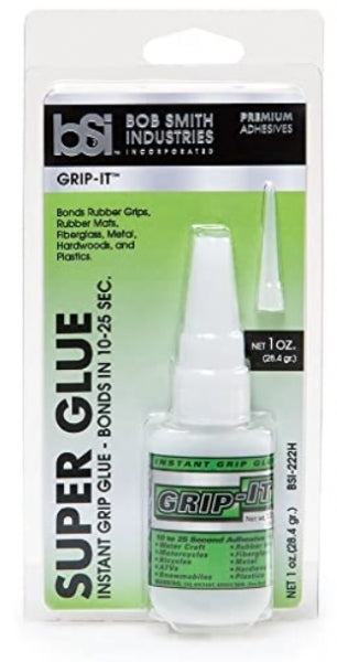 ArmsKeeper Glues: Clear Grip-It Super Glue (1 oz)