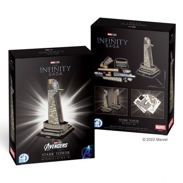 4D Puzzle: Marvel Stark Tower Puzzle