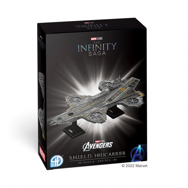 4D Puzzle: Marvel S.H.I.E.L.D. Helicarrier Puzzle