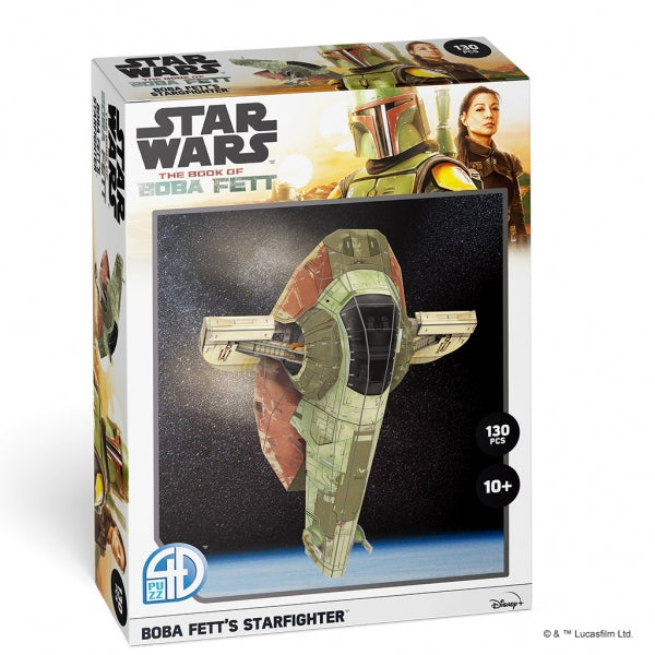 4D Puzzle: Star Wars The Book of Boba Fett - Boba Fett's Starfighter Puzzle/Model Kit