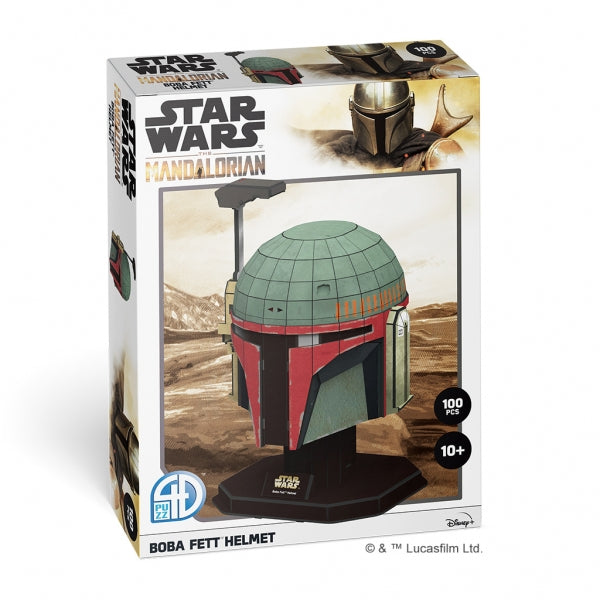 4D Puzzle: Star Wars Boba Fett Helmet Puzzle/Model Kit