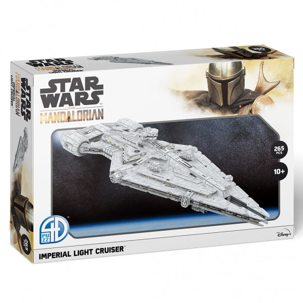 4D Puzzle: Star Wars The Mandalorian Imperial Light Cruiser Puzzle/Model Kit