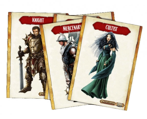 Savage Worlds RPG: Pathfinder for Savage Worlds Ally & Adversary Cards Set
