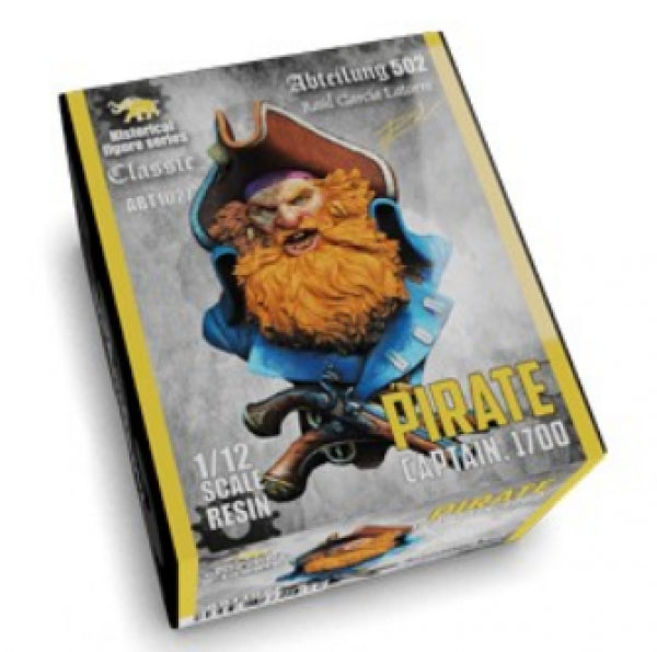 Abteilung 502: Pirate Captain, 1700 (1/12 scale bust)