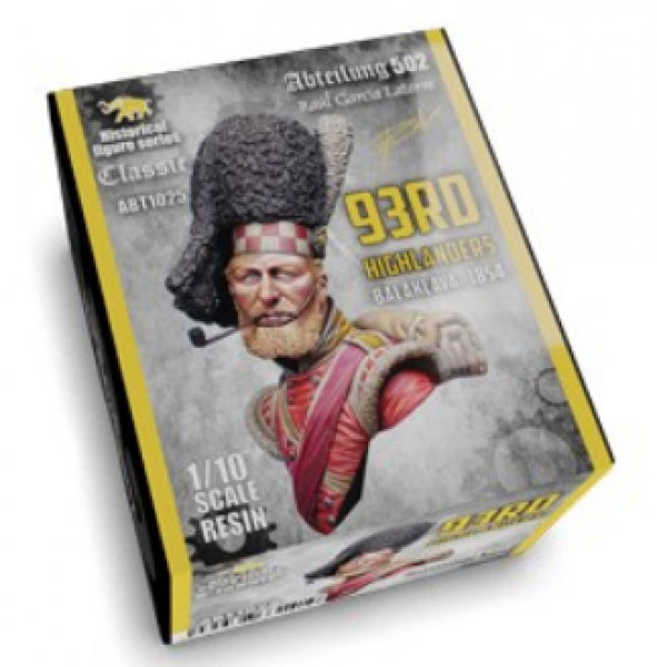 Abteilung 502: 93rd Highlanders, Balaklava 1854 (1/10 scale bust)
