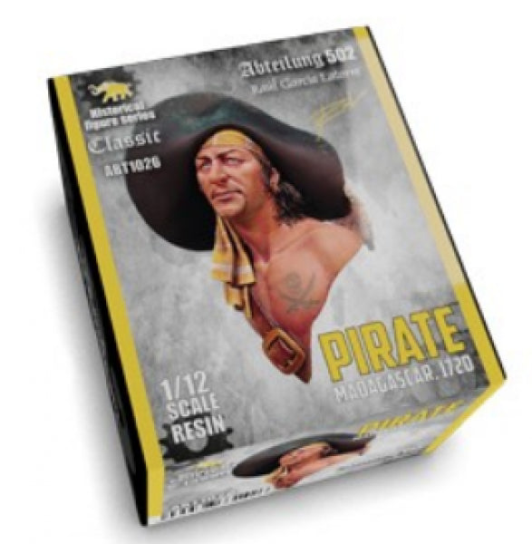 Abteilung 502: Pirate, Madagascar 1720 (1/12 scale bust)