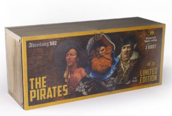 Abteilung 502: Pirate Busts Deluxe Wooden Box Set (Limited Edition)