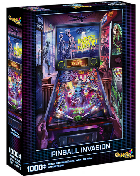 Pinball Invasion (1000 pc puzzle)