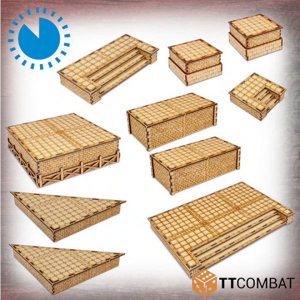 Miniature Terrain: Streets of Venice - Dorsuduro Block Streets