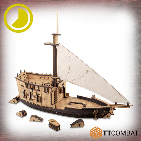 Miniature Terrain: Streets of Venice - Strigoi Schooner