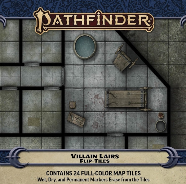 Pathfinder Flip-Tiles: Villain Lairs Set