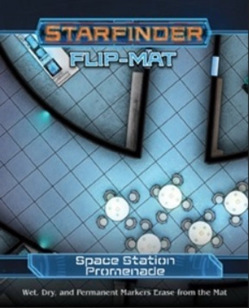 Starfinder RPG: Starfinder Flip-Mat Space Station Promenade