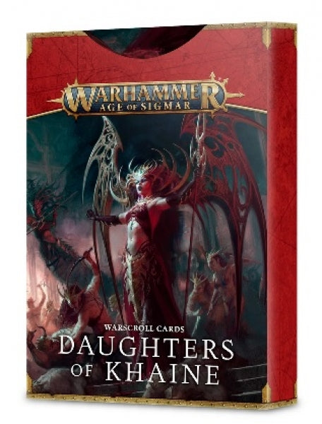 Age of Sigmar: Warscroll Cards - Daughters Of Khaine (2022)