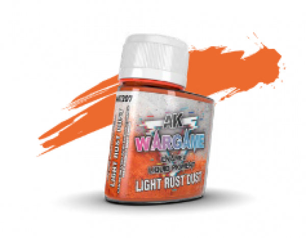 AK-Interactive: Wargame Enamel Liquid Pigments - Light Rust Dust (35ml)