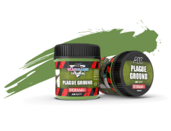 AK-Interactive: Battle Ground Terrain Textures - Plague Ground (100ml)