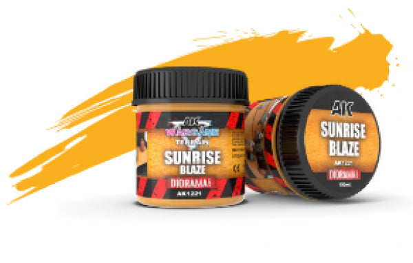 AK-Interactive: Battle Ground Terrain Textures - Sunrise Blaze (100ml)