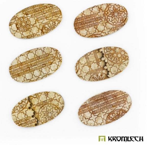 Kromlech Accessories: Cathedral 75x42mm Oval Base Toppers