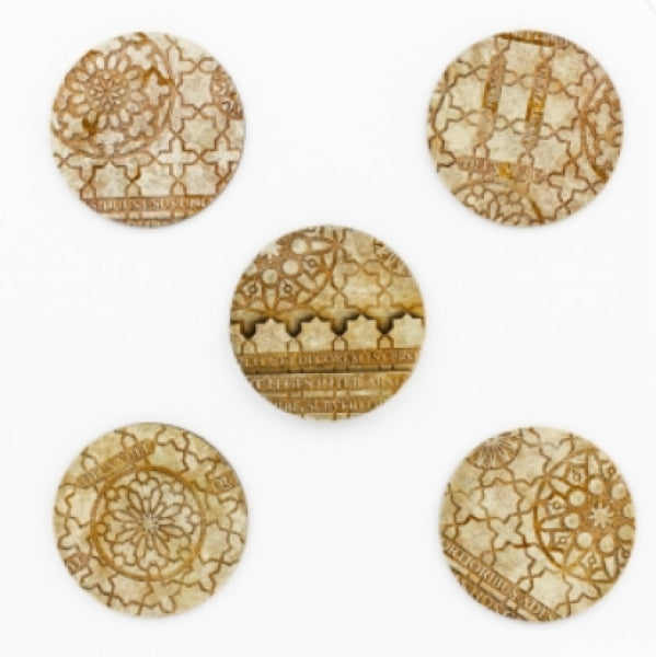 Kromlech Accessories: Cathedral 50mm Round Base Toppers - 50mm