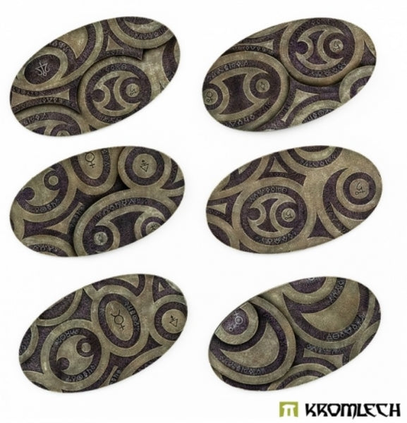 Kromlech Accessories: Sindari 90x52mm Oval Base Toppers