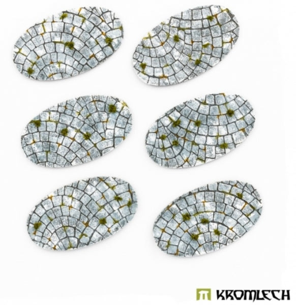Kromlech Accessories: Cobblestone 75x42mm Oval Base Toppers